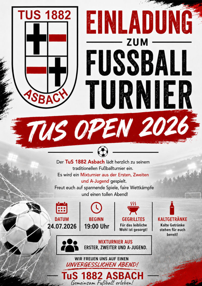 Einladung zu den TUS Open 2026
